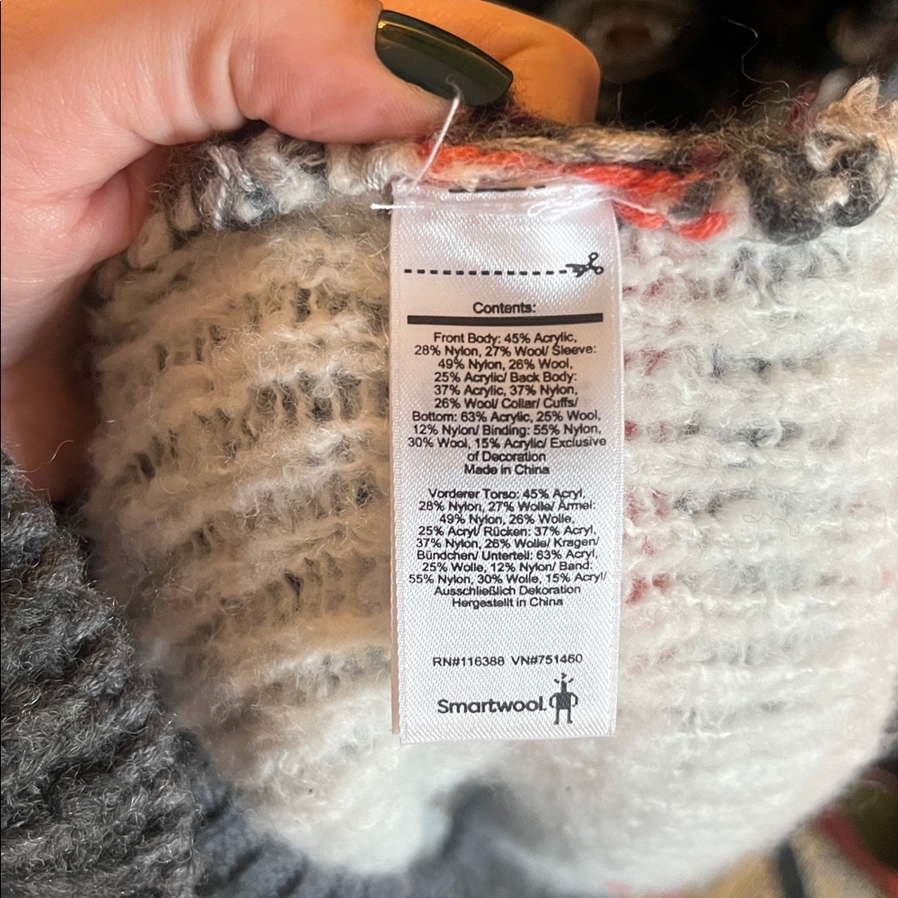 Smartwool Knit Pullover Half Zip - image 7